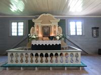 Altar in der Kirche der Burg Turaida