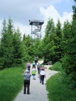 Wir wollen auch auf den Aussichtsturm
