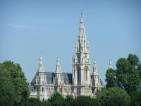 Blick zum Wiener Rathaus