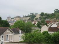 Blick auf das Schloss Amboise