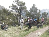 Wanderung im Vall d'Incles - Auftsieg gemeistert