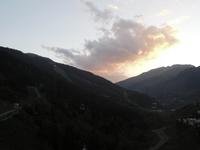 Sonnenuntergang in Andorra