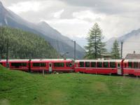 Glacier-Bernina-Reise, Fahrt mit dem Bernina-Express -