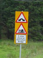 Achtung Gairnshiel Bridge