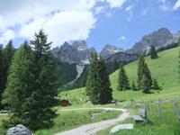 Spaziergang auf der Hofalm
