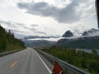 Fahrt nach Harstad Norwegen