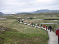 ... auf dem Weg zur anderen Seite des Nationalparks Thingvellir 