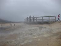 Hochtemperaturgebiet Hverarönd -Aussichtsplattform