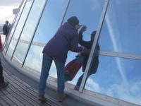 Reykjavik - Auf der Aussichtsterrasse des Perlan