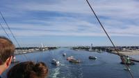 Ausschiffung Hafen