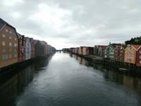 Trondheim-Speicherhäuser am Nidelv