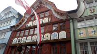 Appenzell,Spaziergang entlang der Hauptgasse und dem Landesgemeindeplatz