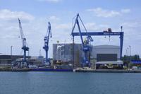 Warnowwerft in Rostock-Warnemünde