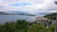 Blick vom Mc Caig's Tower auf Oban
