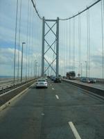 Über die Firth of Forth Road Bridge