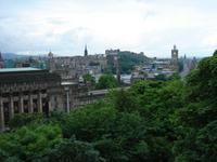 Blick auf Edinburgh