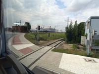 Auf dem Weg zur Queen Mary2