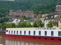Heidelberg Schlossblick vom Neckar