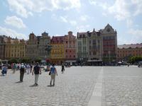 Fassaden am Rynek in Breslau