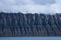 Felsmassiv auf Spitzbergen