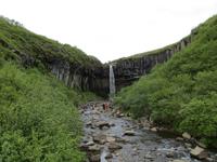 19.06.2016: Wanderung zum Wasserfall Svartifoss 