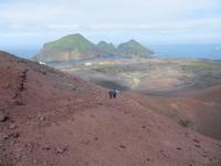 21.06.2016: auf den Westmänner Inseln - Wanderung auf dem Eldfell