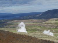 22.06.2016: Geothermalgebiet auf der Fahrt nach Kevlavik