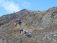 13.06.2016: Unsere erste Wanderung ... zum Kraterrand des Eldborg
