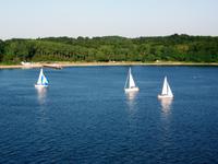 Fährausfahrt in Kiel 