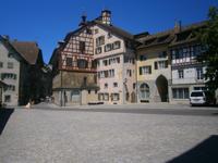 Stein am Rhein, daß Rathaus von hinten