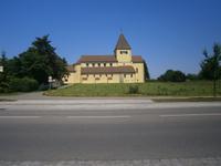 Oberzell, Insel Reichenau, Blick auf 