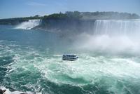 Blick auf die U.S. Seite der Niagara-Fälle