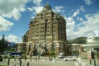 das berühmte Banff Springs Hotel mit 800 Zimmern 