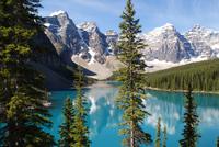 der wunderschöne Moraine Lake, eine Traumaussicht!