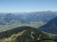 das Panorama auf der Rossfeld-Höhenstraße