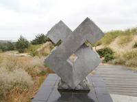 Kurische Nehrung-Besuch große Düne mit Sonnenuhr