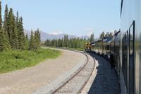 Panorama Zugfahrt mit dem 