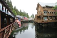 Freizeit in Ketchikan - Creek Street