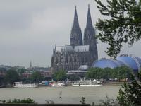 Köln, Blick von Deutz auf die Altstadt