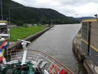 1.Schleusen-Gang, Fotos in Reihenfolge der Schleusung