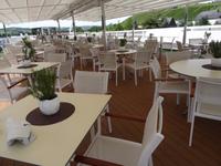 auf der A-ROSA FLORA , Sonnendeck