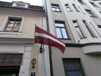 Riga Lettland Flagge