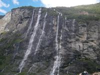 Sieben Schwestern im Geirangerfjord