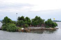 Fischerhaus in der Lagune von Grado