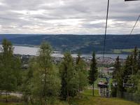 Blick auf Lillehammer