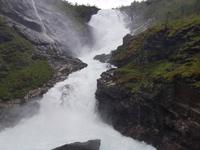 Halt am Wasserfall