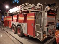 Feuerwehrauto im 9/11 Museum 