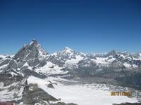Auf dem Kleinen Matterhorn