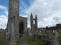 Reste der riesigen Kathedrale von St. Andrews, Fife, Schottland