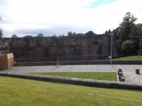 Dunfermline, Fife, Reste des ehemaligen schottischen Königspalastes